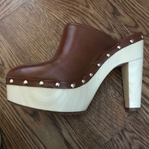 Elie Tahari high heel mules